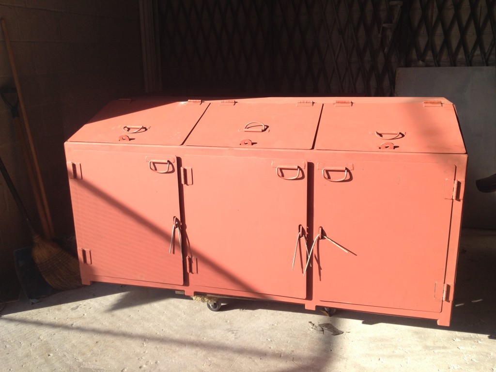 Steel Garbage Pail Bins - New York, NY