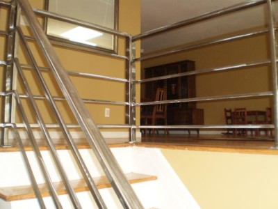 Interior Glass Stair Railing • OT Glass