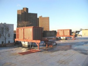 Structural Steel HVAC Roof Dunnage