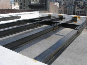 Structural Steel HVAC Roof Dunnage